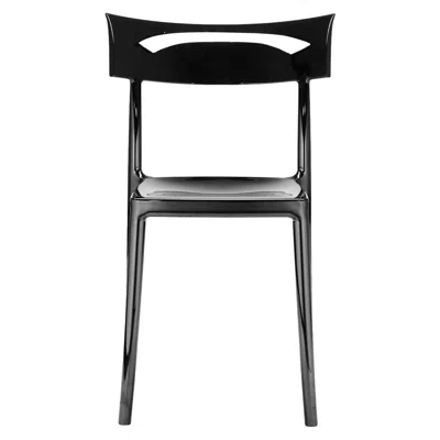 Pre-owned Philippe Starck Kartell Cat Walk Chair In Black By  With Sergio Schito