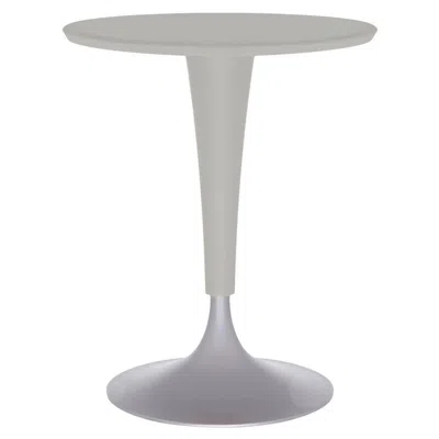 Pre-owned Philippe Starck Kartell Dr. Na Table In Warm Grey By  In Gray