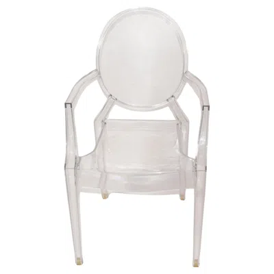 Pre-owned Philippe Starck Kartell Lou Lou Vintage Children's Ghost Chair Crystal Plastic  In Gray