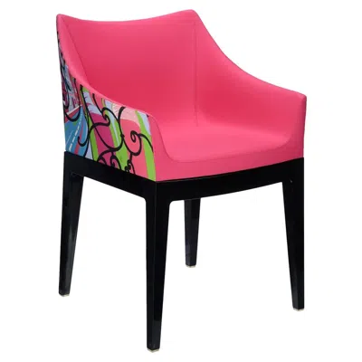 Pre-owned Philippe Starck Kartell Madame Chair In Paris Print By  In Pink