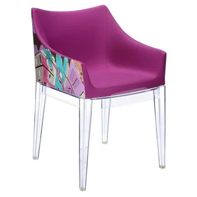 Pre-owned Philippe Starck Kartell Madame Chair In Rome Print By  In Purple