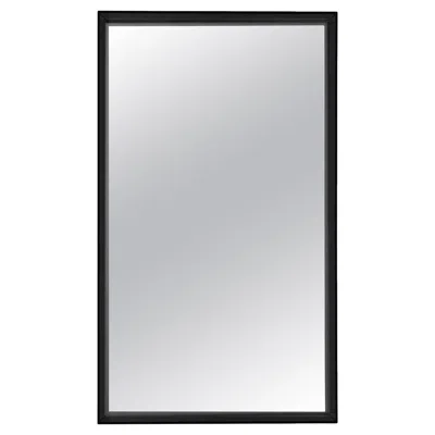 Pre-owned Philippe Starck Kartell Tall Only Me Mirror In Glossy Black By