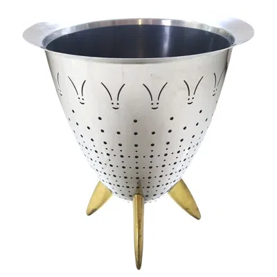 Pre-owned Philippe Starck "max Le Chinois" Colander For Alessi In Gray