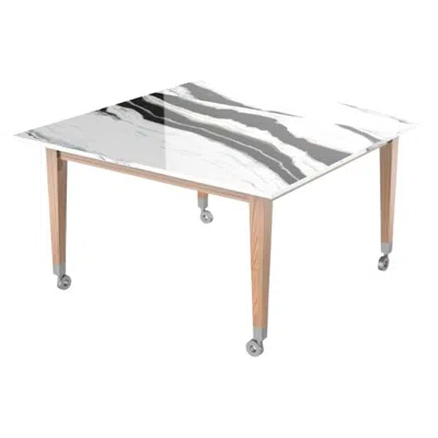 Pre-owned Philippe Starck Neoneoz Square Table By  For Driade In Brown