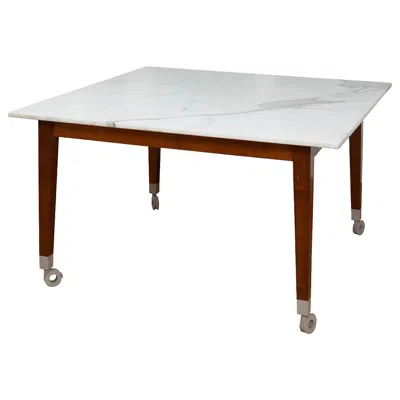 Pre-owned Philippe Starck "neoz" Roller Table For Driade, Paris, 1949 In Brown