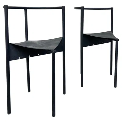 Pre-owned Philippe Starck Pair Of Wendy Wright By  In Black