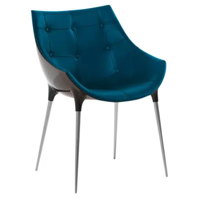 Pre-owned Philippe Starck Passion Armchair For Cassina In Blue