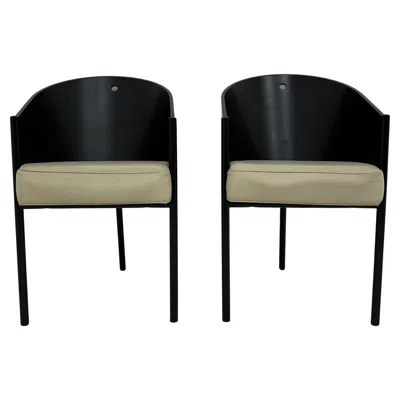 Pre-owned Philippe Starck Post Modern  Chair For Driade Italy , 1980 In Black