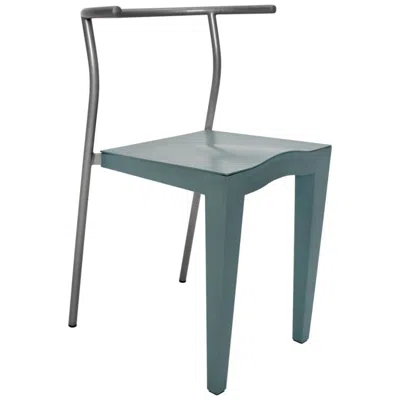 Pre-owned Philippe Starck Postmodern Blue Vintage Chair By  1980s For Kartell Italy