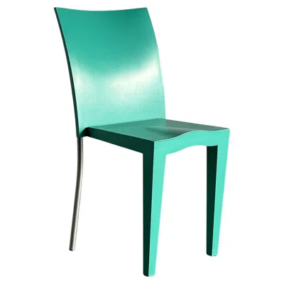 Pre-owned Philippe Starck Postmodern 'miss Global' Chairs By  For Kartell , 1990s Italy In Blue