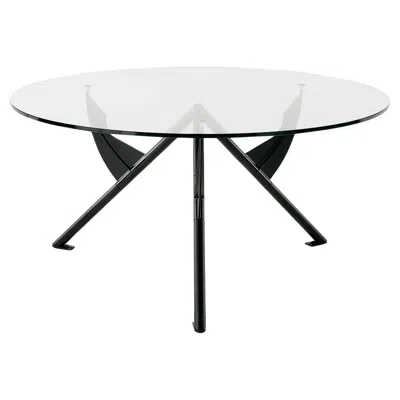 Pre-owned Philippe Starck Round Table Baleri Italia President M Design  - Black