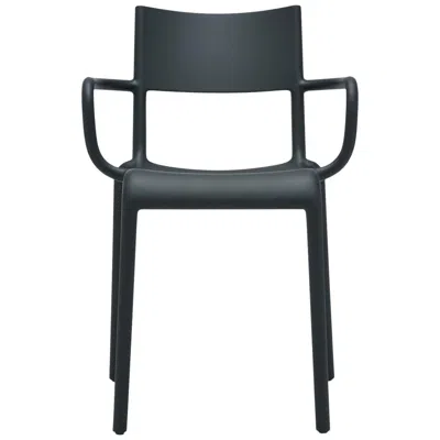 Pre-owned Philippe Starck Set Of 2 Kartell Generic A Chairs In Black By