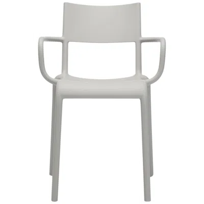 Pre-owned Philippe Starck Set Of 2 Kartell Generic A Chairs In Grey By  In Gray
