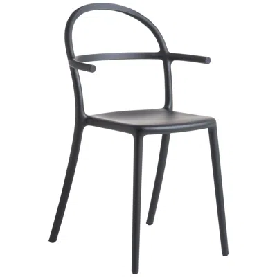 Pre-owned Philippe Starck Set Of 2 Kartell Generic C Chairs In Black By