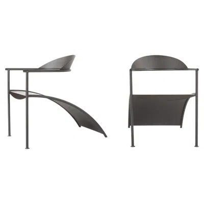 Pre-owned Philippe Starck Set Of 2 Pat Conley Ii Armchair By  For Xo, 1986 In Gray