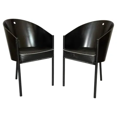 Pre-owned Philippe Starck Vintage Costes Chair By Philippr Starck For Aleph 1980s In Brown