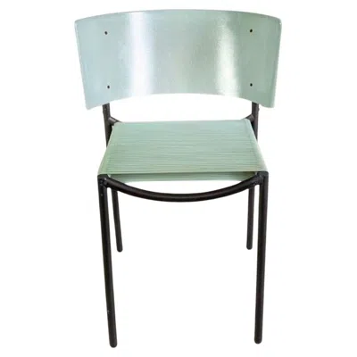 Pre-owned Philippe Starck Vintage Lila Hunter Stuhl Xo Phillipe Starck Fiberglas Metall Türkis In Gray