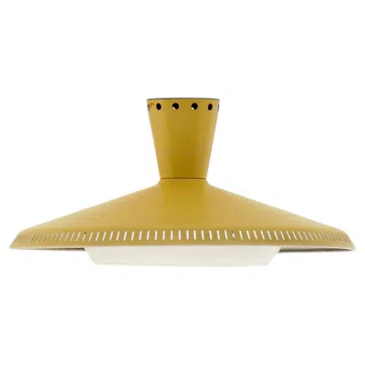 Pre-owned Philips 1950s Nb-93 Flush Mount By Louis Kalff For  In Beige