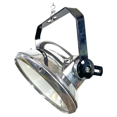 Pre-owned Philips 1980's Aluminum Directional Medical Ceiling Lamp By  In Clear