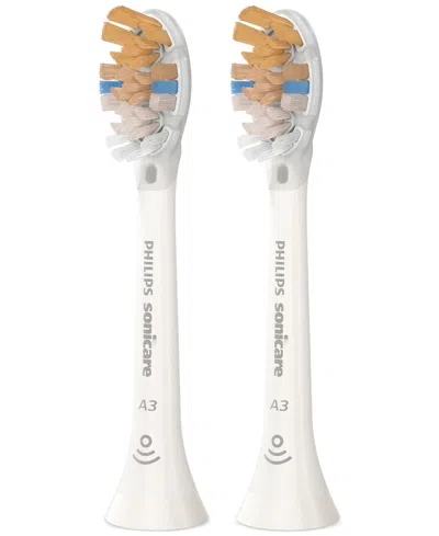 Philips 2-pk. Sonicare Premium A3 All-in-one Brush Heads In White