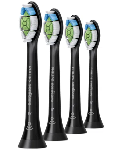 Philips 4-pk. Sonicare Diamondclean Brush Heads In Black