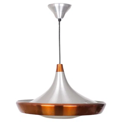Pre-owned Philips Aluminum Pendant Lamp, Mid-century Modern, Netherlands, 1970s In Transparent