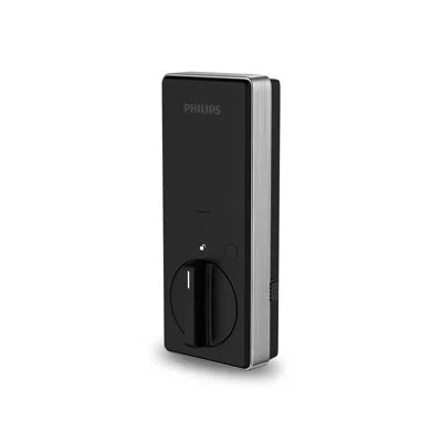 Philips Bluetooth Smart Door Lock Deadbolt With Fingerprint And Touchscreen In Satin Nickel