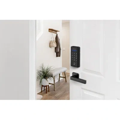 Philips Fingerprint Key-free Electronic Smart Door Lock Deadbolt In Matte Black