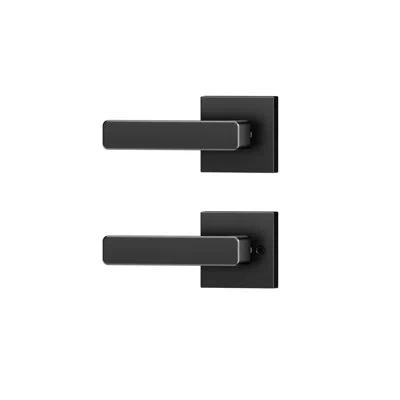Philips Fingerprint Touchscreen Electronic Deadbolt With Lever In Matte Black