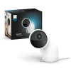 Philips Hue Secure Wired Security Camera With Desktop Stand In White