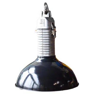 Pre-owned Philips Industrial Pendant Lamp From , 1960s In Black
