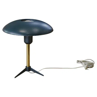 Pre-owned Philips Lampe Vintage Modèle "minou S" Par Louis Kalff Pour  1955's In Black