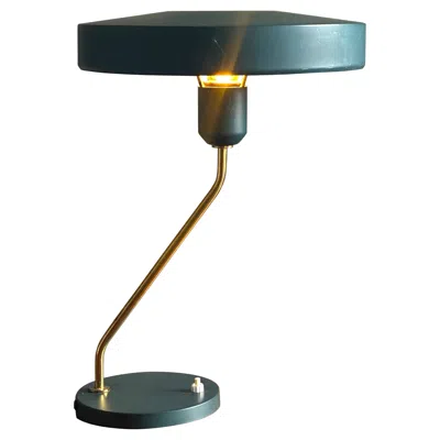 Pre-owned Philips Mid-century Desk Lamp 'romeo' By Louis Kalff For , 1950 In Black