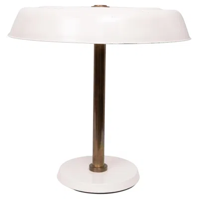 Pre-owned Philips Mid-century Modern Large Desk Lamp, Metal, 1950s Design In Transparent