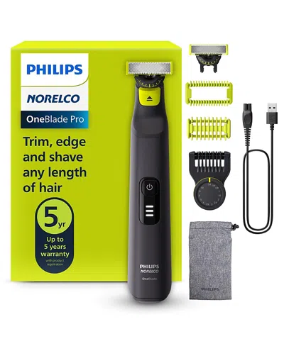 Philips Norelco Electric Shaver 7900 With Uv Sanitizing Cube In Black