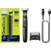 Philips Norelco Oneblade 360 Face , Hybrid Electric Trimmer & Shaver In Black