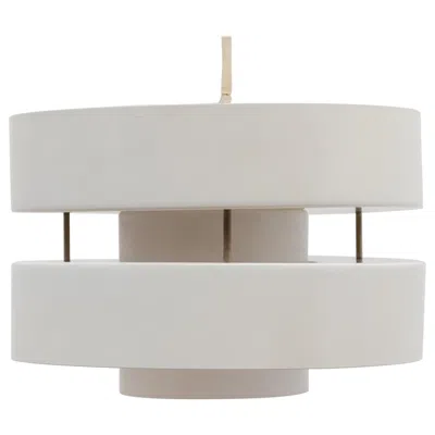 Pre-owned Philips Opal Glass White Metal Pendant Lamp, Dutch Design, 1960s