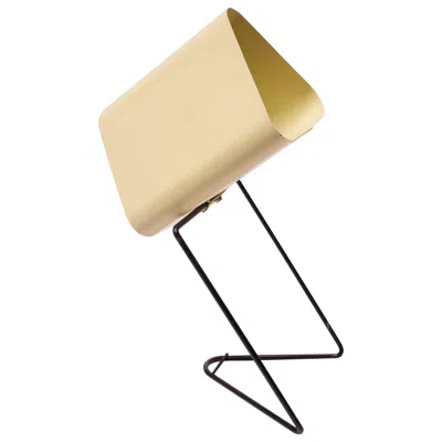 Pre-owned Philips Pale Yellow Dutch Modern Wall Sconce / Table Lamp By