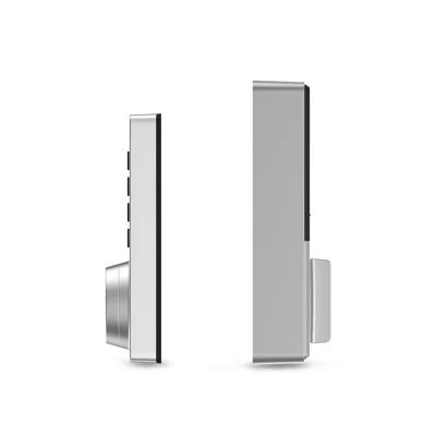 Philips Smart Wi-fi Door Lock With Push Button Lighted Keypad Pin Code, Fingerprint Scanner, Traditional Key In Stain Nickel