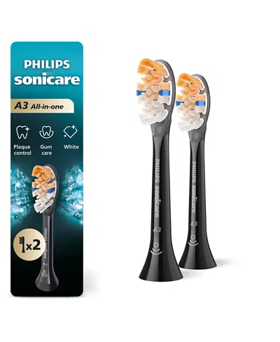 Philips Sonicare All-in-one A3 Toothbrush Heads In Black