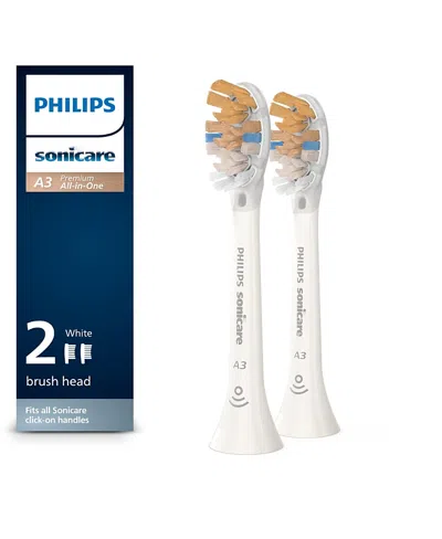 Philips Sonicare All-in-one A3 Toothbrush Heads In White