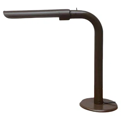 Pre-owned Philips Space Age Top Light Table Lamp From  In Black