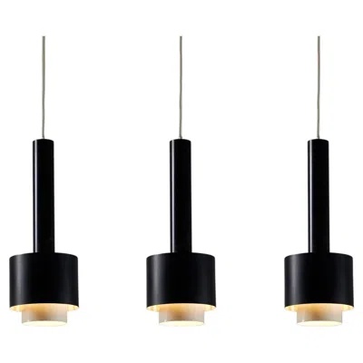 Pre-owned Philips Steel Mid-centruy Stylish Black Pendant