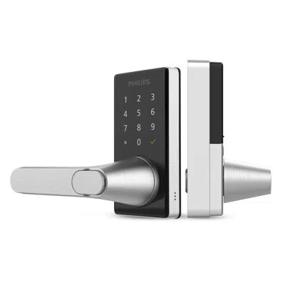 Philips Wi-fi Smart Deadbolt Lock/lever All In One Combo In Satin Nickel