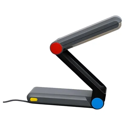 Pre-owned Philips Z-lamp Fgg 200 Desk Lamp Postmodern Design In Black