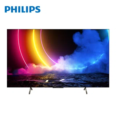 Philips 飞利浦()65英寸 65oled866 Oled 全面屏 环景光 4k超高清杜比全景声 网络智能电视机 In Black
