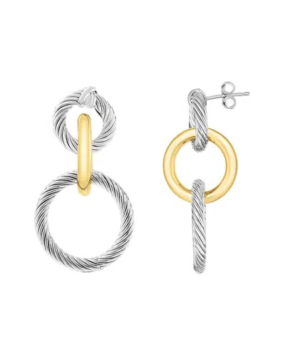 Phillip Gavreil Phillip Gavriel 18k & Silver Dangle Earrings In Metallic