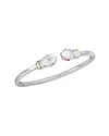 Phillip Gavreil Phillip Gavriel 18k & Silver Ruby Cuff Bracelet