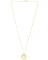 PHILLIP GAVRIEL PHILLIP GAVRIEL 14K & SILVER 0.02 CT. TW. DIAMOND PENDANT NECKLACE