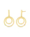 Phillip Gavriel 14k & Silver 0.03 Ct. Tw. Diamond Dangle Earrings
